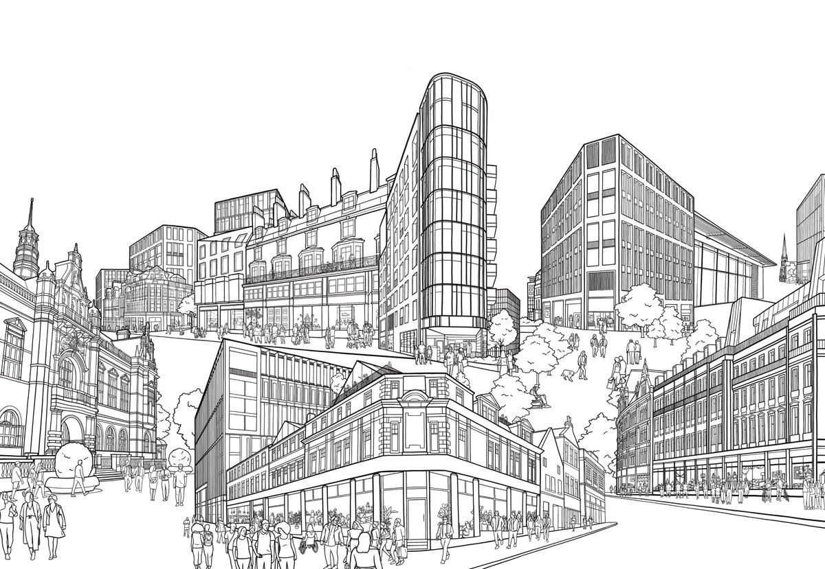 Sheffield’s Heart of the City #masterplan has won ‘Outstanding Development of the Year’ at the SCR Property Dinner Awards 2021. Congratulations to all involved, this has been a fantastic development for the Leonard Design team to work on.

#architect #sheffield #AwardWinning