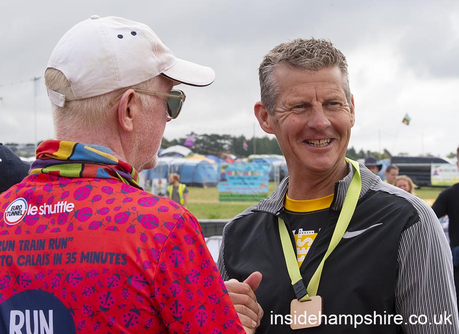 InsideHampshire's tweet photo. #RunFestRun was new to #Hampshire this year. Great combination of music and racing, with plenty of famous faces from the world of elite sport https://t.co/ejqhEFKEC7