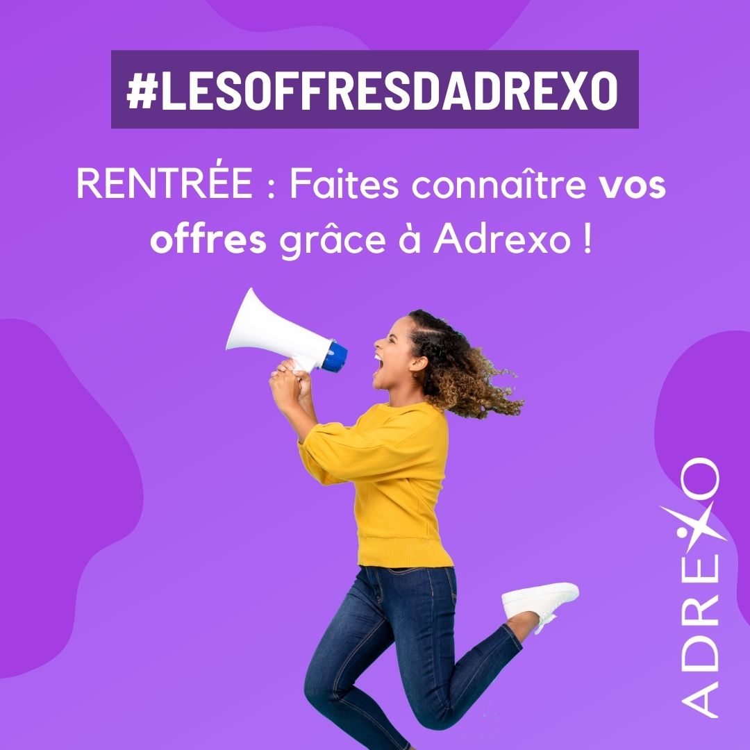 [#LESOFFRESDADREXO]

Le mois septembre annonce le début d'une nouvelle année scolaire mais pas de panique il est encore temps de communiquer sur vos #offres ou #promotions de rentrée avec <a href="/Adrexo/">Adrexo</a> !

Envie d'en savoir plus ? 👉 lnkd.in/eACaNW6j