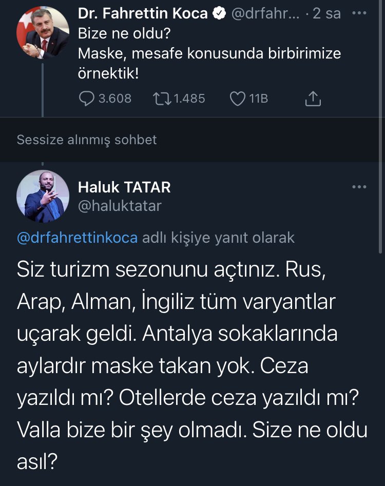 Soruyor bakanımız. Orada cevabı tutamadım uzun süre. Ne kadar ahmak varsa saldırdı! Ben de buradan paylaşayım.