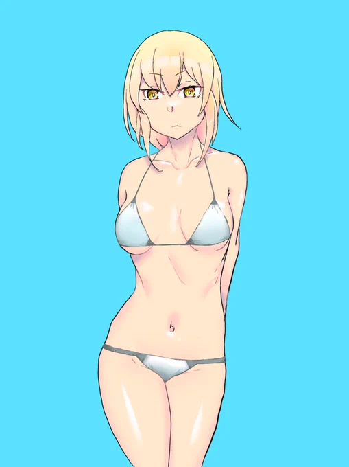 夏が終わる前に水着を描いておきたかった 