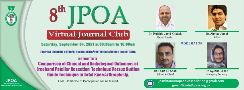 JournalofPakis1's tweet photo. 8th JPOA Virtual Journal Club
Registration link: https://t.co/j0cEaYdvW6 https://t.co/4aKZx64lS1