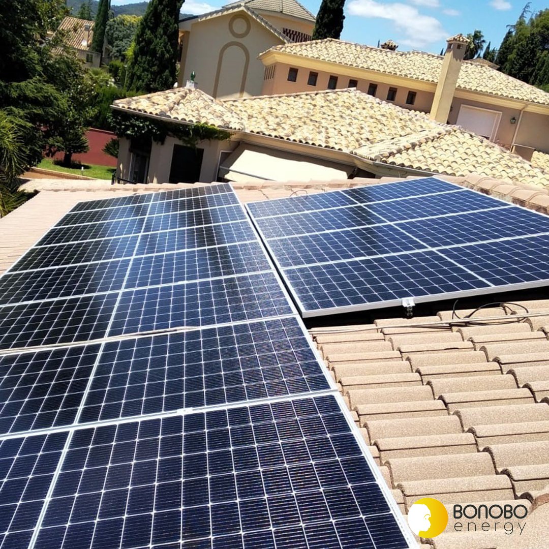 BonoboEnergy's tweet photo. En #BonoboEnergy buscamos las soluciones que mejor se adapten a tus necesidades y a la de tu hogar. Ya son muchas familias que confían en nosotros para el #autoconsumo en sus viviendas, un ejemplo de ello es esta instalación de 5kW realizada en El Brillante. https://t.co/jM4wb1X4WS
