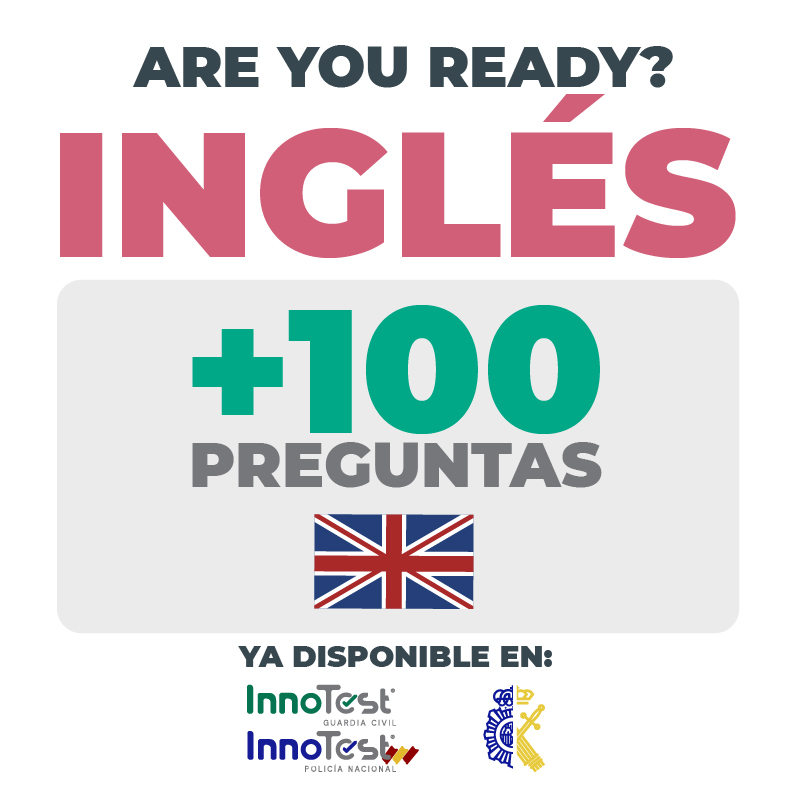 InnoTestES's tweet photo. 📢 ¡Nuevas opopreguntas! 🇬🇧
¿Que se te resiste el inglés? Eso se ha acabado con estas ➕100 nuevas preguntas que te están esperando en #InnoTesGC e #InnoTestPN.
Se han acabado las excusas. ¡A por todas! 💪
#InnoTestInglés #oposiciones https://t.co/Rzyy90X1f2