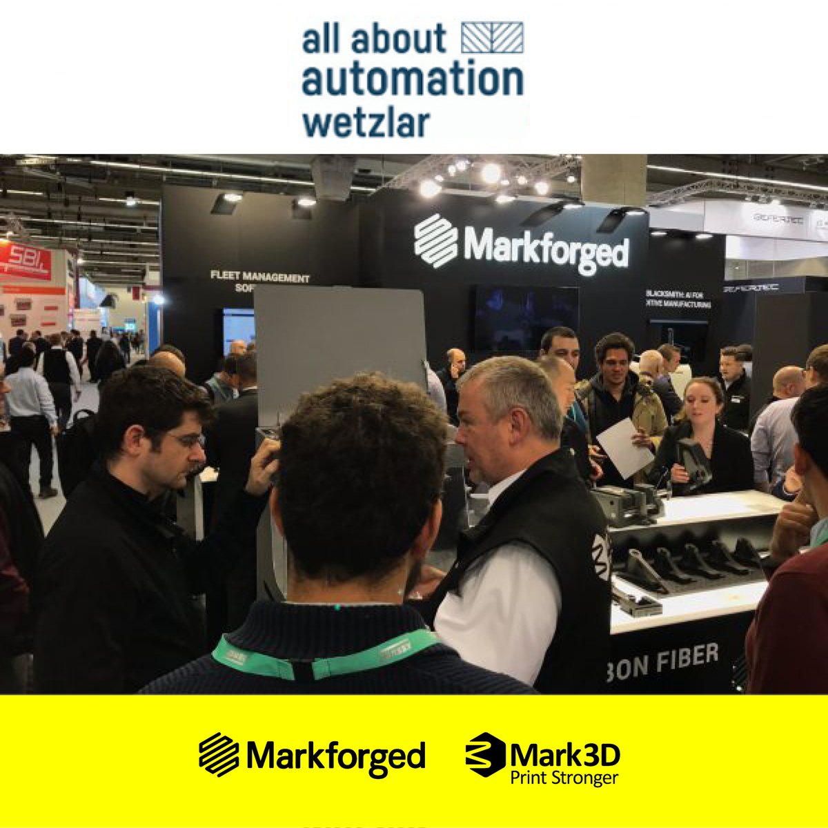 Die all about automation in Wetzlar startet nächste Woche! 🤩

Innovationen endlich wieder live sehen und persönliche, direkte Gespräche führen.

👉 Kostenfreie Tickets gibt es hier: mark3d.com/de/messen-even…

all about automation Wetzlar
Termin: 08. + 09.09.2021
Stand: E0-200
