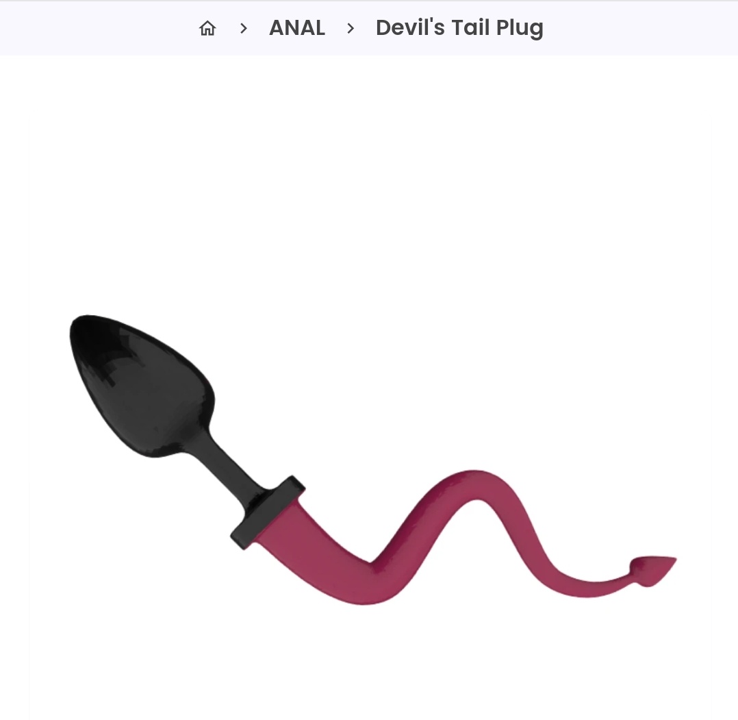 Be the Exotic Devil 😈 in the bedroom with the Devil's Tail Plug. 