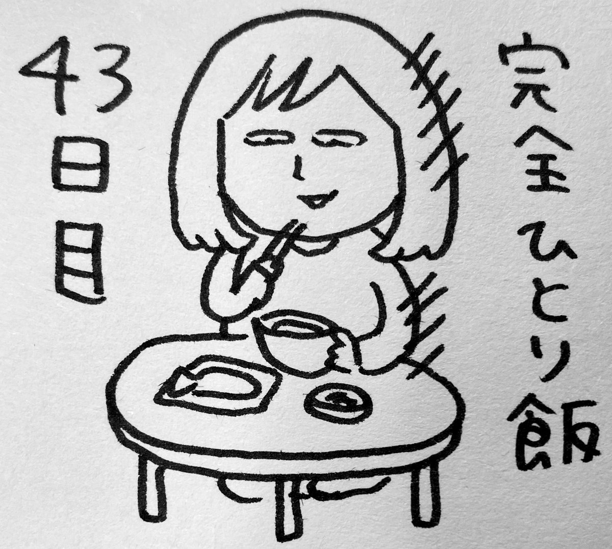 昨年(2020年)の絵日記(?)ひとりぼっちシリーズ 