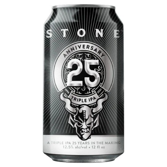 ストーンブリューイングの創業25周年を記念した、アルコール度数12.5%のトリプルIPAが登場！

今年は7周年ビールを手がけたクリス・ケッチャムが、8種類のホップを惜しげもなく大量投入し、トリプルIPAらしいビターなテイストに。
ABV：12.5%
IBU：100+

入荷します。
#クラフトビール
#stonebrewery
