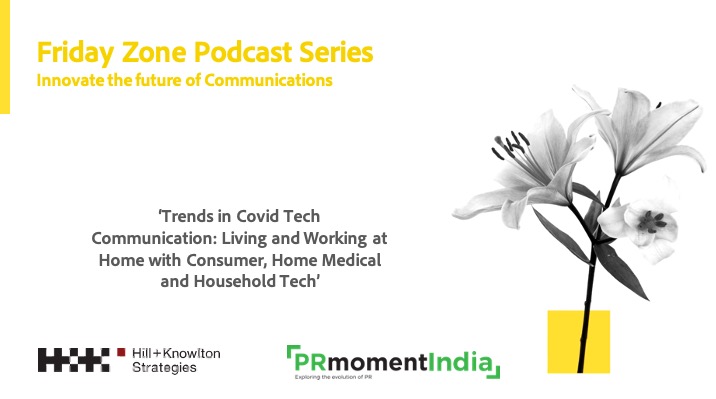 PRmomentIndia's tweet photo. The latest episode of PRmoment- @HKStrategies #FridayZone saw @neetalinz, @Iammasooma and @nikhilchawla speak about how living & WFH with consumer, home, medical and household tech is fast becoming the new normal.
https://t.co/zAbaVbo4S7
@AbhishekGulyani @PaarulC @meghabehl https://t.co/3I8Inrruwg