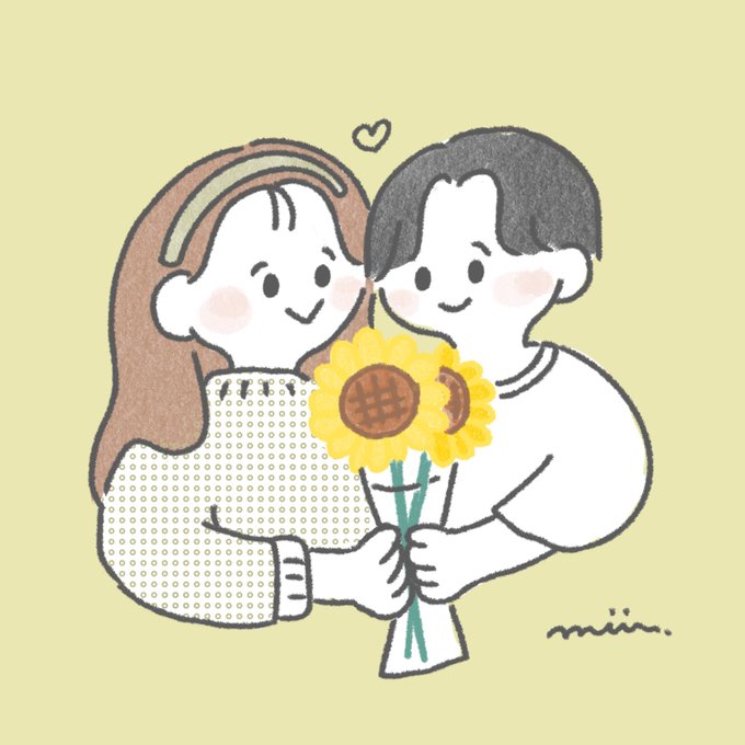 カップルイラストのtwitterイラスト検索結果