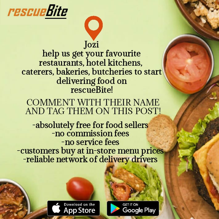 _ShaunKeyz's tweet photo. #Ad
Check out @rescueBite - Download rescueBite App from your App store or visit https://t.co/WNjBF71cPB
to order food from your favourite local restaurants at in-store prices, not a cent more! Also, tag other restaurants you'd like to see on rescueBite!
#QuickDeliveries https://t.co/6LMYqLRCcs