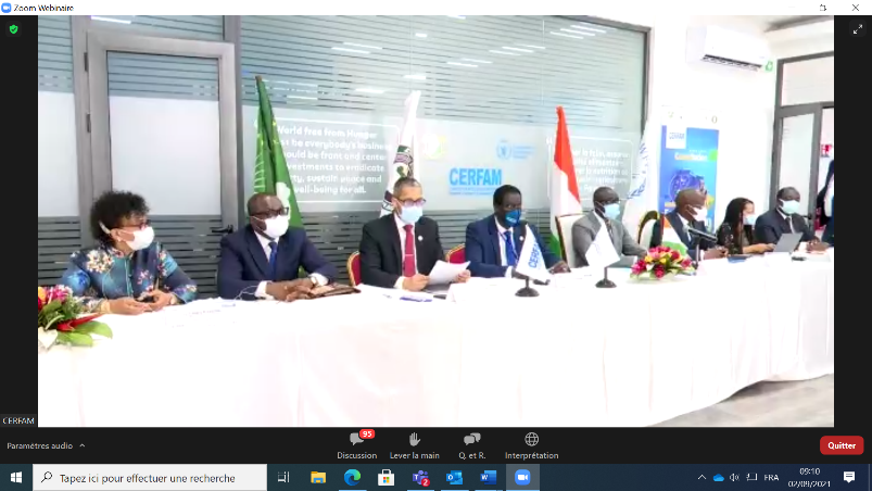 #HighLevelConsultation

The High level Consultation organized by @Gouvci <a href="/WFP/">World Food Programme</a> <a href="/_AfricanUnion/">African Union</a> <a href="/OoasWaho/">WAHO | OOAS</a> and CERFAM has just started. 
✅Two days to discuss about Food fortification, recognized as one of the most cost-effective public health strategy to ensure optimal nutrition.