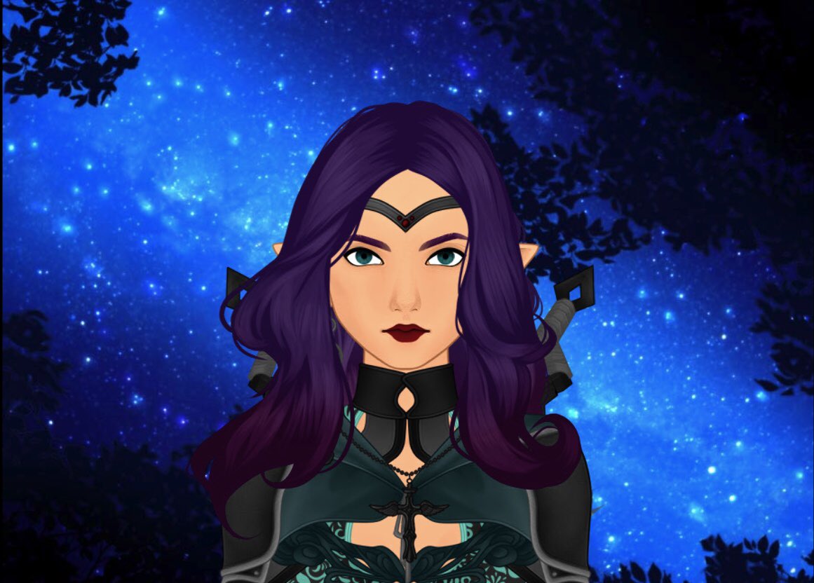 TraceyVam's tweet photo. @MagicalReadthn Hey Dovanthiea I’m Jazmine. I’m half Elf and half Human. I not know much about my human mum. Dad said that her magic corruption her. So dad and I lived in Irtheria now. Also have cool Elf step mum. Who adores me. I love made things from metal and add bit of magic to each piece https://t.co/vuwl9IcWTI
