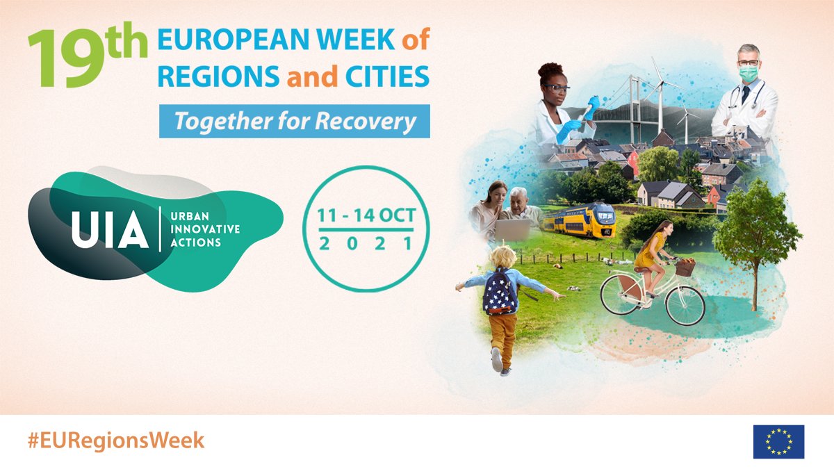EUI_Initiative's tweet photo. Join us on Oct 14th for the #EURegionsWeek🗓️

Learn how #UIAcities are implementing effective urban policies and more!

Save the date and register to our sessions:
👉UIA stories  https://t.co/zaI96fssnW
👉Just transitions: https://t.co/BnIWRw9OvA
 
Together for recovery! 🫂 https://t.co/Whr9MZV2xw