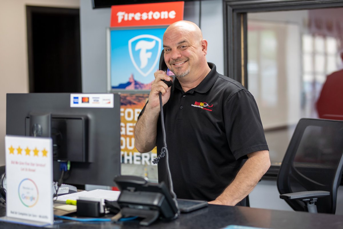 RadAirWickliffe's tweet photo. Car problems? Better call Paul!

Our Service Manager, Paul Arlesic is ready to help you! Whether it's a flat tire or a transmission rebuild call the guy Wickliffe trusts to handle car repairs. https://t.co/YtHNZEQfz4