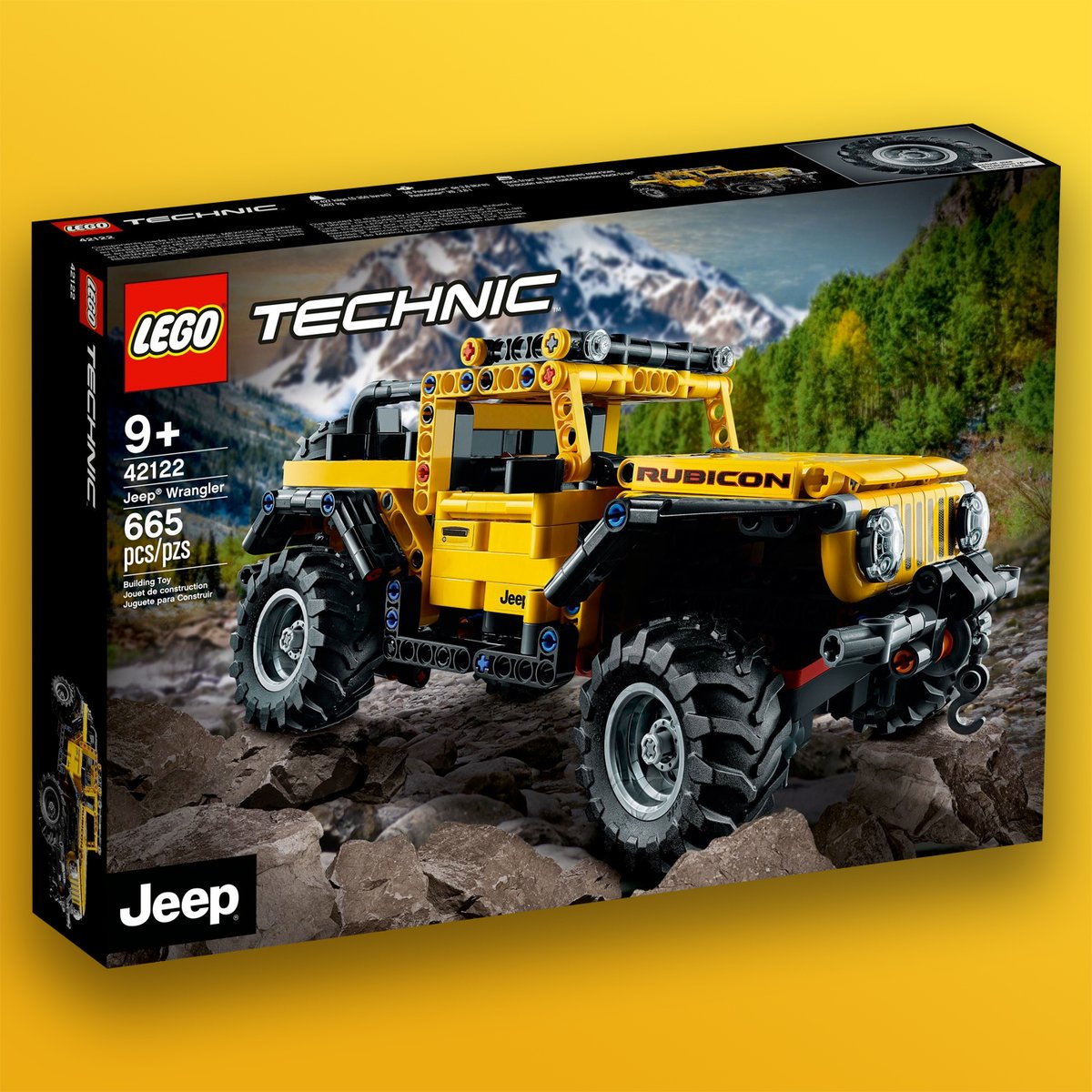 ClickBrickPT's tweet photo. Diversão 4x4!! 😁
42122: Jeep Wrangler . 55€

#ClickBrickPT #EveryBrickIsAwesome #LEGO #Technic #Jeep #Wrangler https://t.co/yKZJq5o5Cr