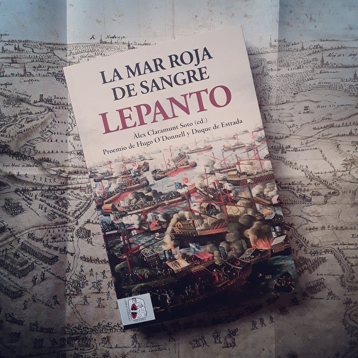 aknuelo's tweet photo. A las puertas del 450.° aniversario de la batalla de Lepanto, nada mejor que esta magnífica obra de @DespertaFerro que tendremos el placer de reseñar. ⛵📖⚔

#Lepanto #lamarrojadesangre #despertaferroediciones #novedadeditorial #atrapadaenunashojasdepapel https://t.co/oPDRbc718E