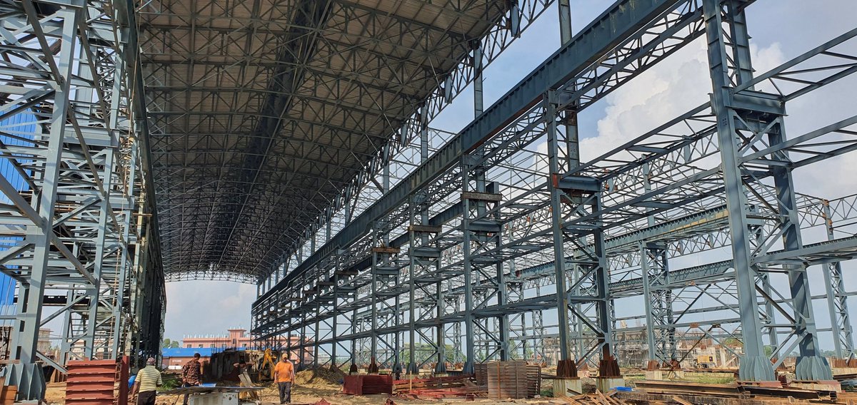 love_nepal1's tweet photo. #SKECL_PROJECT
JAY AMBE STEEL NEPALGUNJ
FABRICATIONS ERECTION WORK!!
@1skecl
#MEGA_STRUCTURE❤ https://t.co/GZchRQimHt