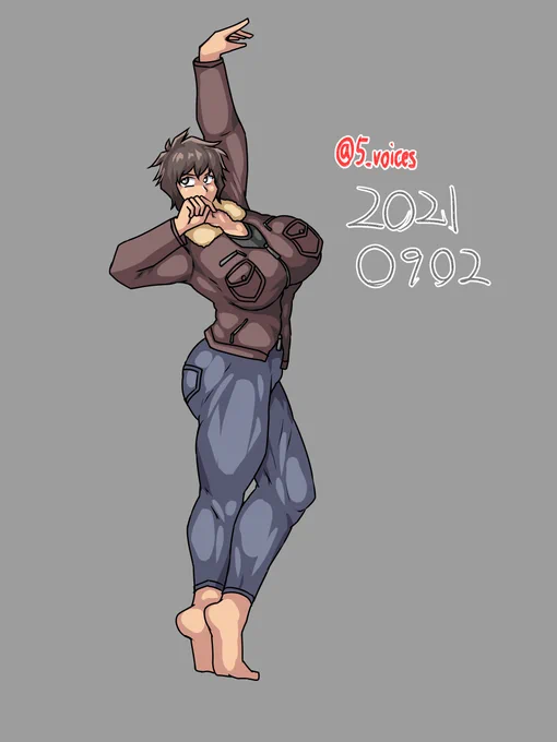 模写。貧乳設定とか知らねえし。 