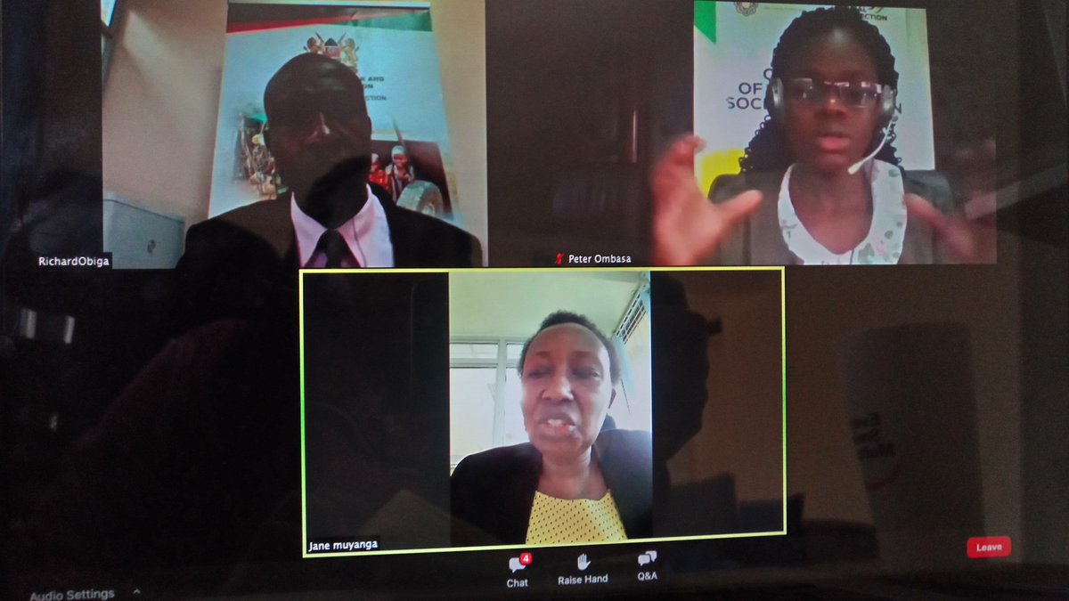 SP_Kenya's tweet photo. GoK in partnership with World Bank is piloting Kenya Social &amp; Economic Inclusion Program in 5 counties including TaitaTaveta &amp; Makueni.KSEIP aims to empower 25% of NSNP beneficiaries through business startups and mentorship -  Jane Muyanga,Director, Children Services.
#copke2021 https://t.co/TM3TTZolLc