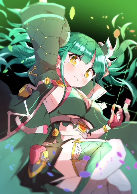 魔導バースト(分岐ver.)
#パズドラ 
#パズドライラスト 