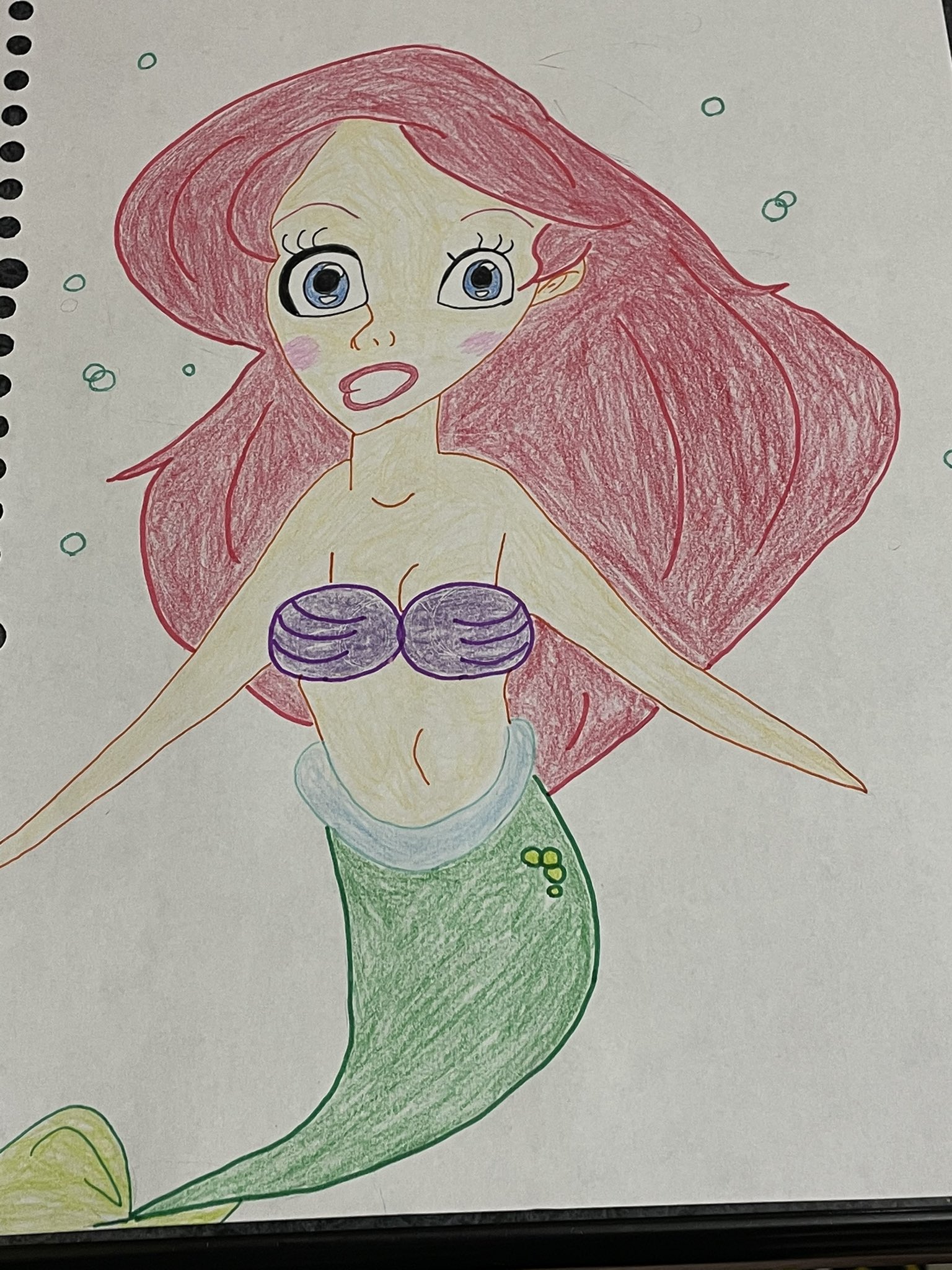茉莉花 白雪姫 The Little Mermaid Ariel Disneyprincess Disney アリエル リトルマーメイド ディズニープリンセス イラスト 色鉛筆画 色鉛筆イラスト T Co I53zsriznj Twitter