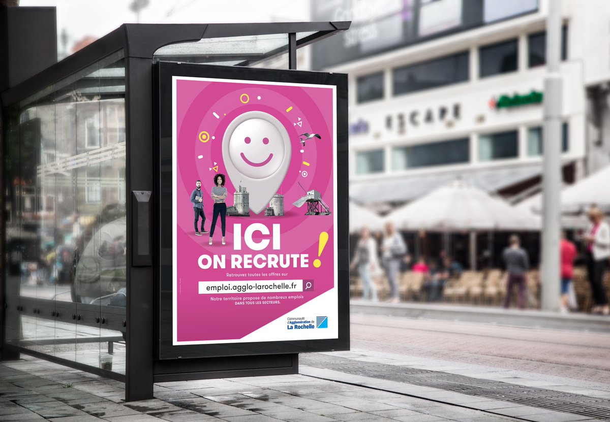 | CAMPAGNE RECRUTEMENT 💼

Nouvelle campagne de recrutement pour la Communauté d'Agglomération de La Rochelle ! 

Merci de leur confiance.

<a href="/AggloLR/">La Rochelle Agglo</a>  #campagne #communication #recrutement #emploi #work #larochelle