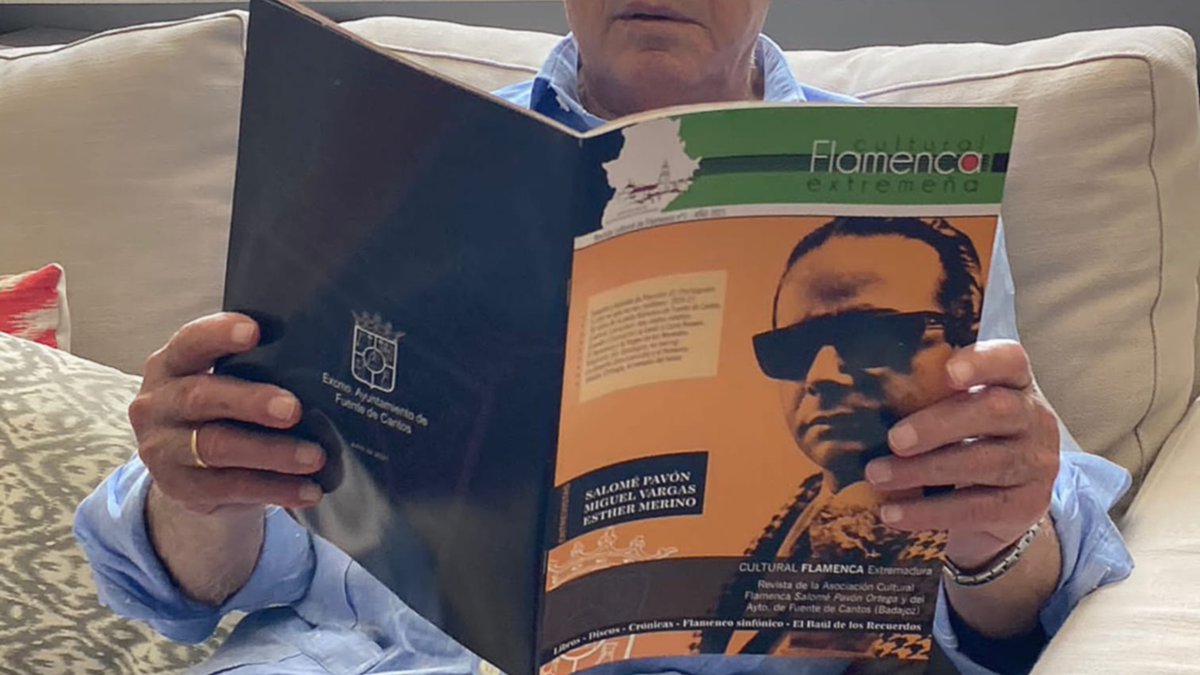 La revista "Cultural Flamenca Extremeña" es la protagonista de este programa de #NuestroFlamenco
Descúbrela junto a sus directores: el escritor <a href="/JoaquinAlbaicin/">Joaquín Albaicín</a>
y la cantaora Salomé Pavón👇
🔊rtve.es/a/6084165