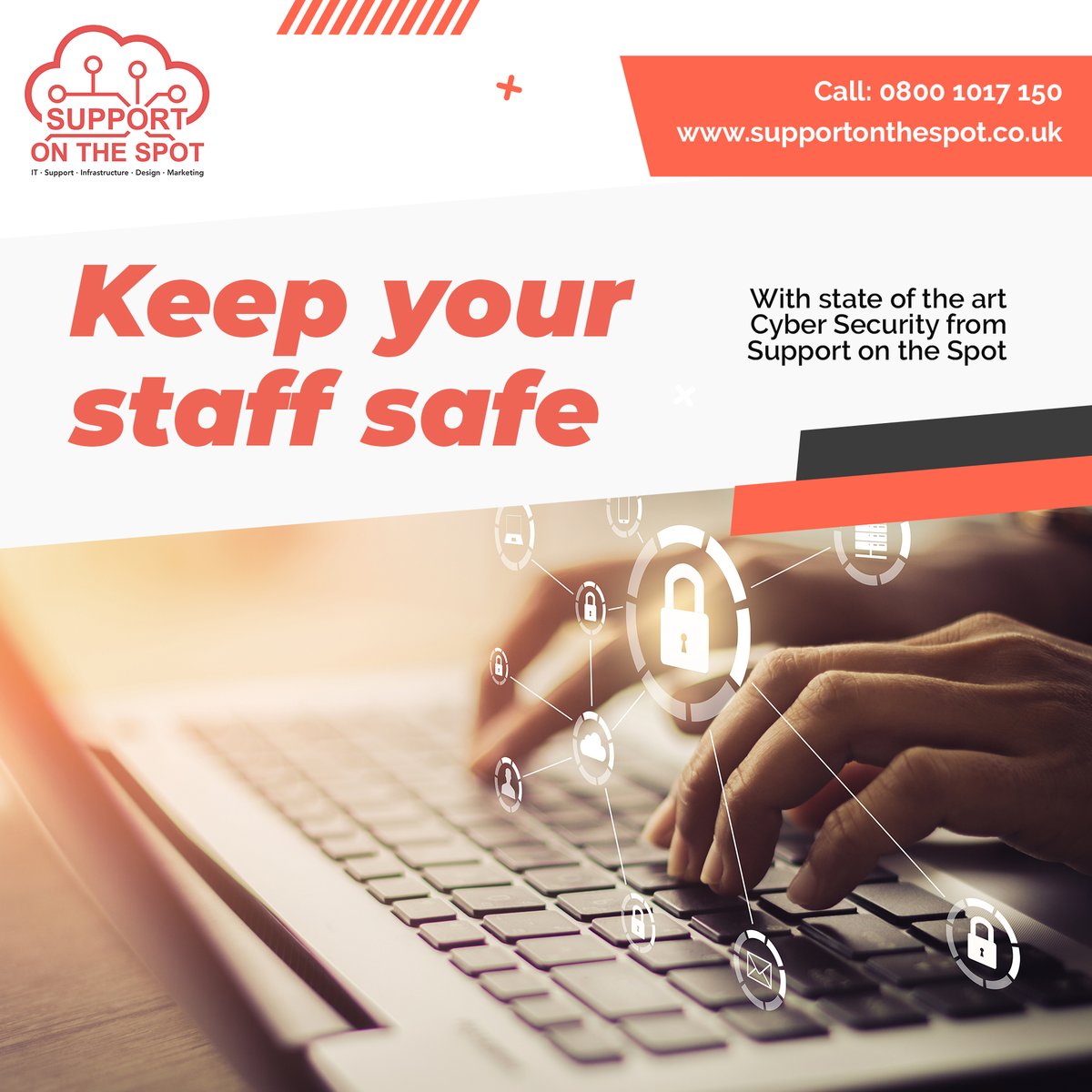 SOTS_UK's tweet photo. Cyber Security is vital to ensure your business data is secure, your customers can have confidence and your staff are protected.
https://t.co/gAO7CBDtWS
#supportonthespot #itsupport #itsupportspecialist #ITSupportportsmouth #itsupportteam #cybersecurity #portsmouth #hampshire https://t.co/V7oVRfuDp9