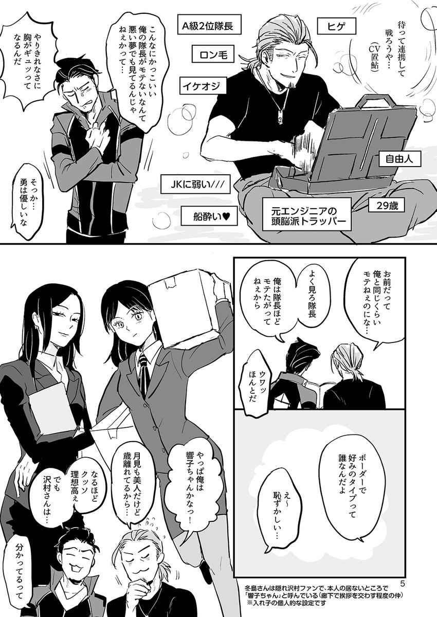 残暑見舞い申し上げます〜〜〜!!!! 1/2
※2018年/HE is MINEより再録
描いた時はマキリサが未登場だったので概念マキリサです
#冬当web残暑見舞い 