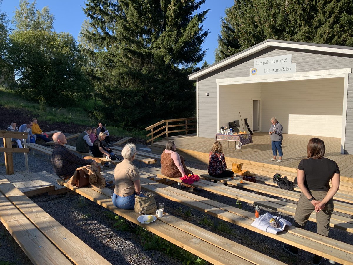 AnskiAa's tweet photo. Meille Auraan on valmistunut upea  Sisupuisto Aurajoen rantaan. Paikallisen Lions Club Aura/Sisun melkoinen ponnistus kaikkien auralaisten iloksi! 
#aurankunta #sisupuisto #aurajoki 

https://t.co/UheRJ0eUkS https://t.co/V8bptotw11