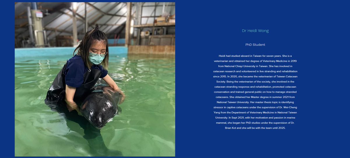 AAVLab2014's tweet photo. https://t.co/5JhKrdZNit
Welcome our new lab mates on board!
They are Aris (HKU graduate major in Ecology & Biodiversity) and Dr Heidi (aquatic veterinarian with her professional trainings completed in Taiwan and vast experience on stranding response). #CityU #AAVL #HK #Virtopsy https://t.co/v87r3lJBWj