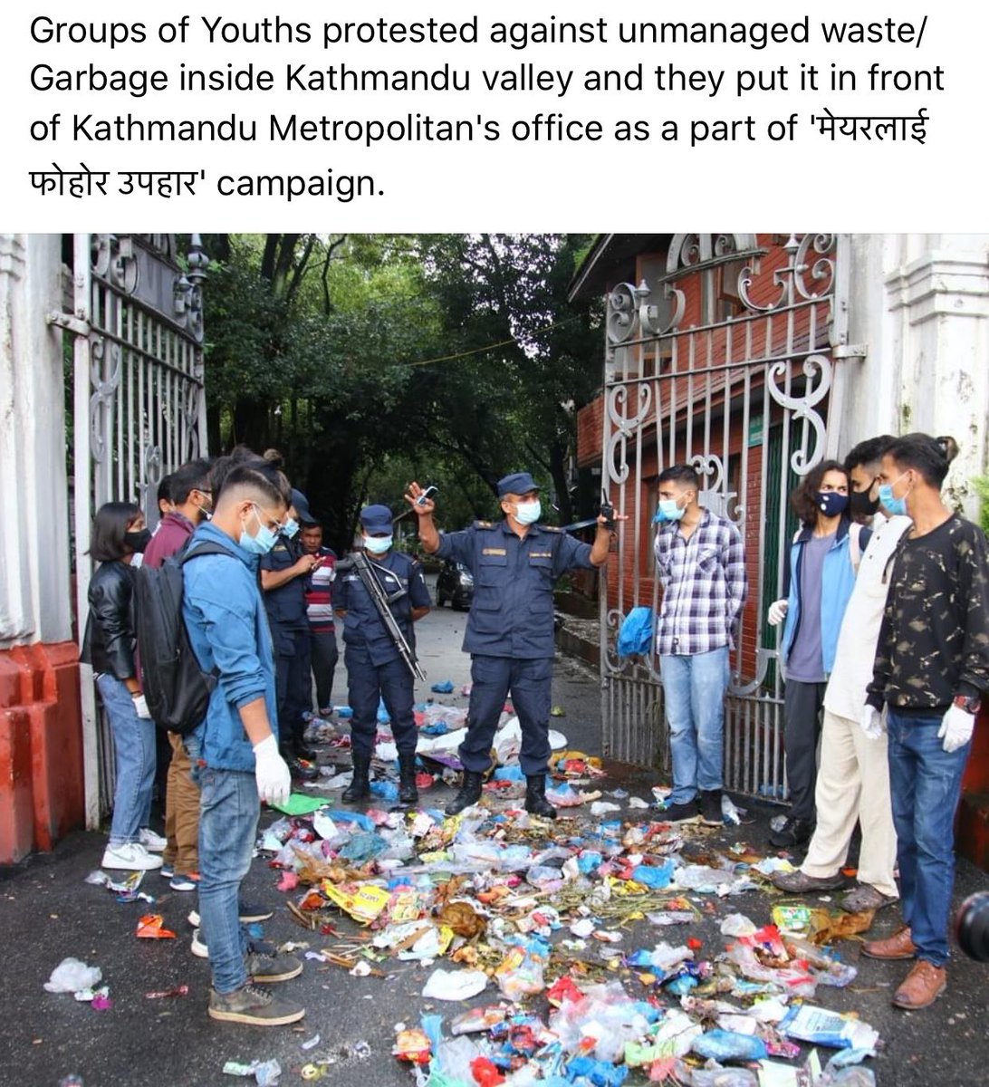 lama_boby's tweet photo. एउटा फोहोरको व्यवस्थापन गर्न नसक्नेले Smart City बनाउछु भन्छ । हैट 😜 https://t.co/QOyIgLdtHW