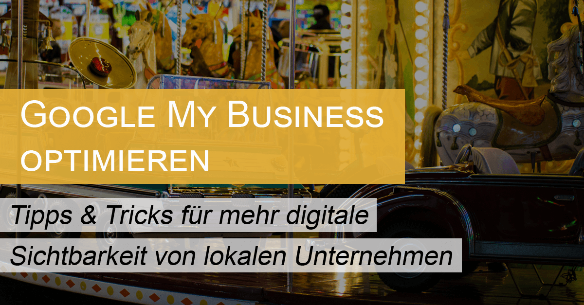 lunaparkde's tweet photo. 🤔 Wie ist es eigentlich um euren Google My Business-Eintrag gestellt? Damit Nutzer auch online zu euch finden, gibt es ein paar Dinge, auf die ihr achten solltet - wir verraten euch, welche! 
👉 https://t.co/9xQpTvIuoC
#digitalmarketingtips #localseo #googlemybusiness https://t.co/xitRm65CEj
