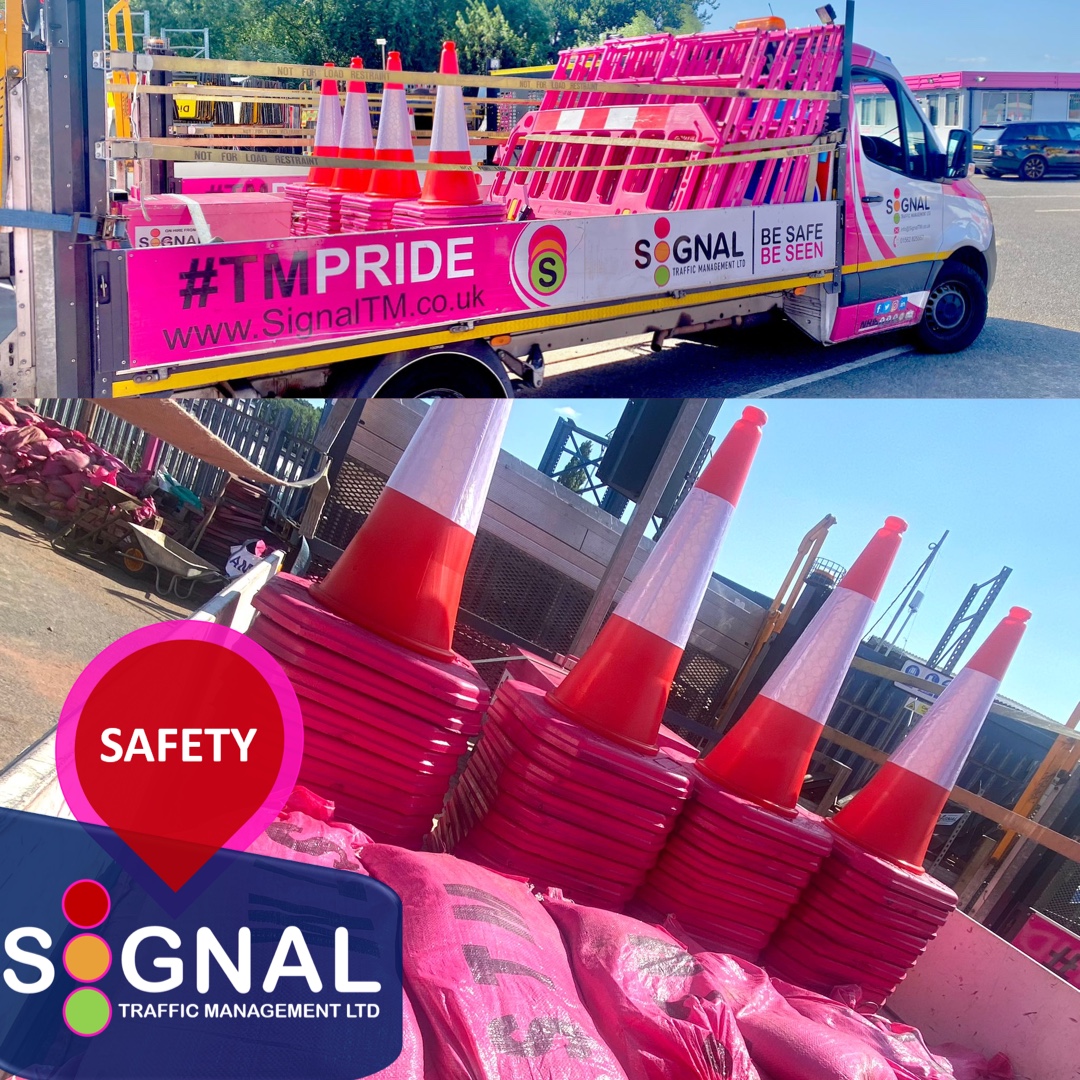 signaltm's tweet photo. #TMPride is at the heart of #TeamSignal  and a properly loaded vehicle is a clear sign of high standards on the job, not to mention a key safety concern! Well dine team! #trafficmanagement #highways #utilities #construction #deliveringsaferhighways #safety https://t.co/VnB2KHrb1v