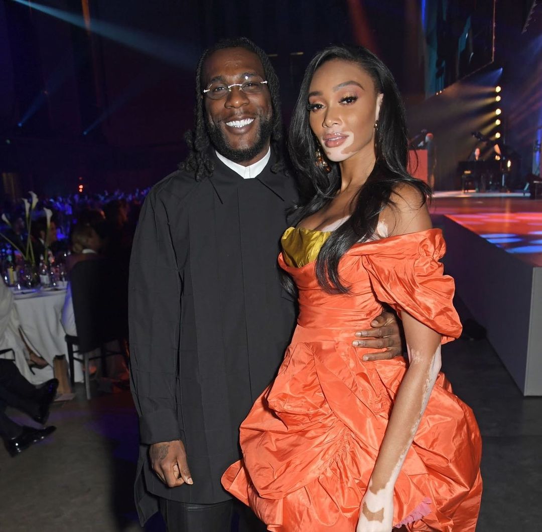 Burna Boy and @winnieharlow at the 2021 GQ Men of the Year Awards 🦍

#GQAwards