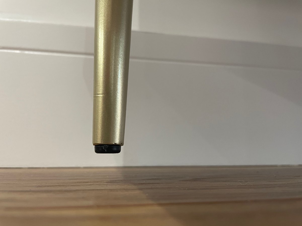 ims_molly2018's tweet photo. @johnlewishelp hello, unfortunately one of the legs is considerably shorter on the West Elm grey Harvard TV stand sideboard. Please can we have replacement for one leg? https://t.co/mr8HoKDyss