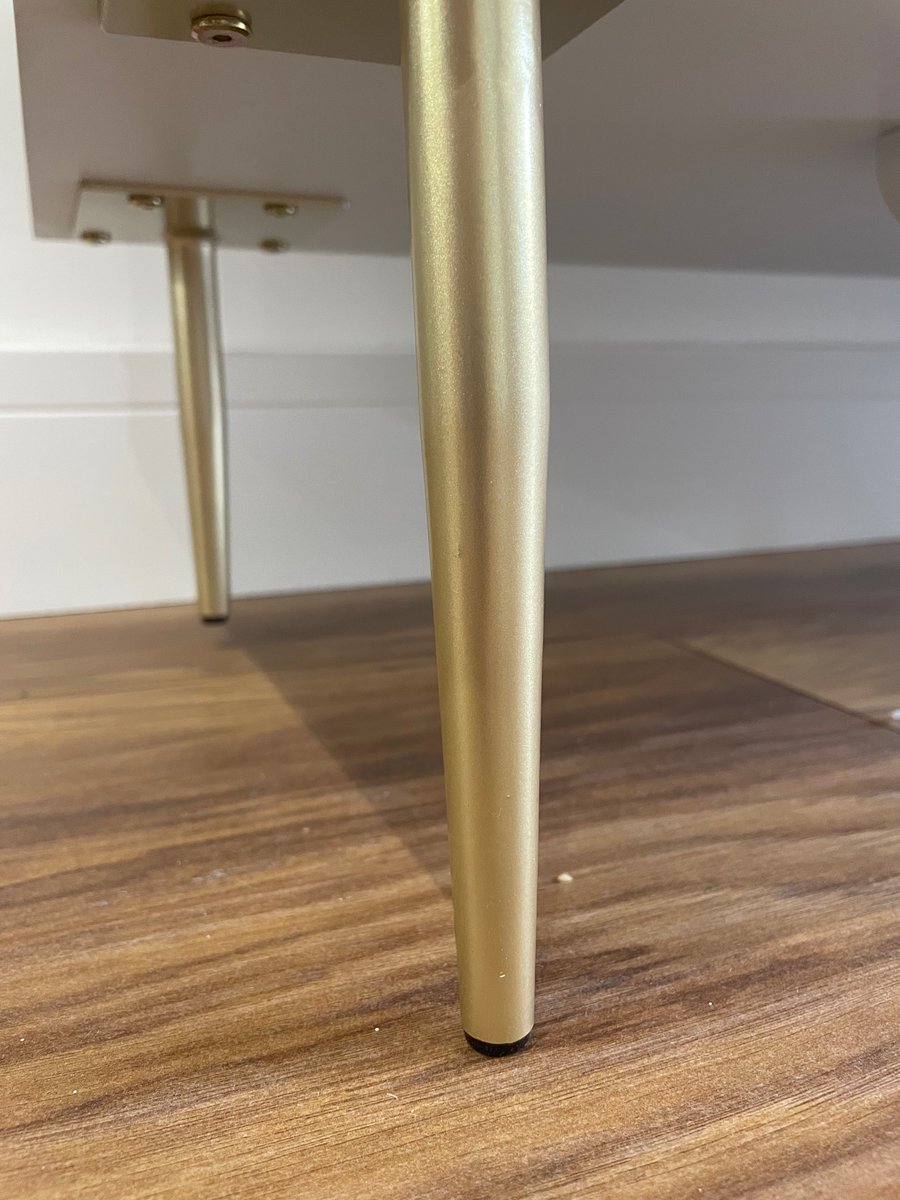 ims_molly2018's tweet photo. @johnlewishelp hello, unfortunately one of the legs is considerably shorter on the West Elm grey Harvard TV stand sideboard. Please can we have replacement for one leg? https://t.co/mr8HoKDyss