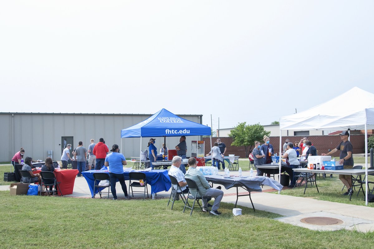 FlintHillsTech's tweet image. Thank you to everyone who participated in the Student Engagement Fair! It was a great day to connect with our community. #WeEngage #WeTransform #WeAreWranglers #FHTC