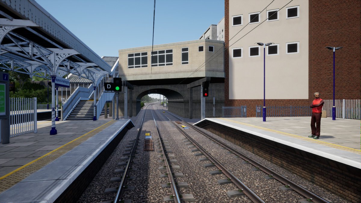 bobsvlogs24's tweet image. An awesome first person view at Hayes &amp;amp; Harlington on Great Western Express on @trainsimworld #GWML. #Trainsimworld2