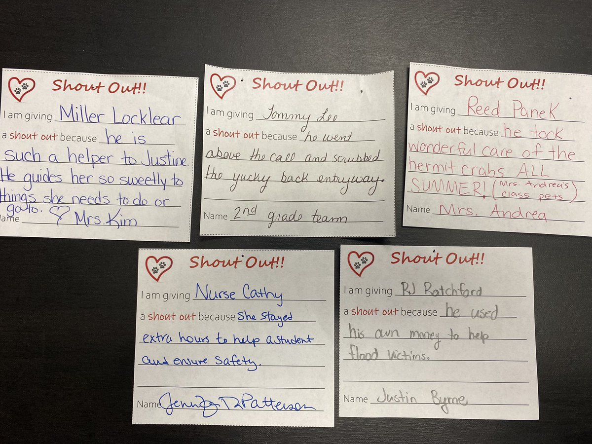MelindaFortner's tweet photo. August Shout Outs to our @sbes_bobcats Students and Staff 🐾♥️🐾
♥️ Winners of the Drawing: RJ Rachford &amp; Nurse Cathy https://t.co/4wM7UCjy6u