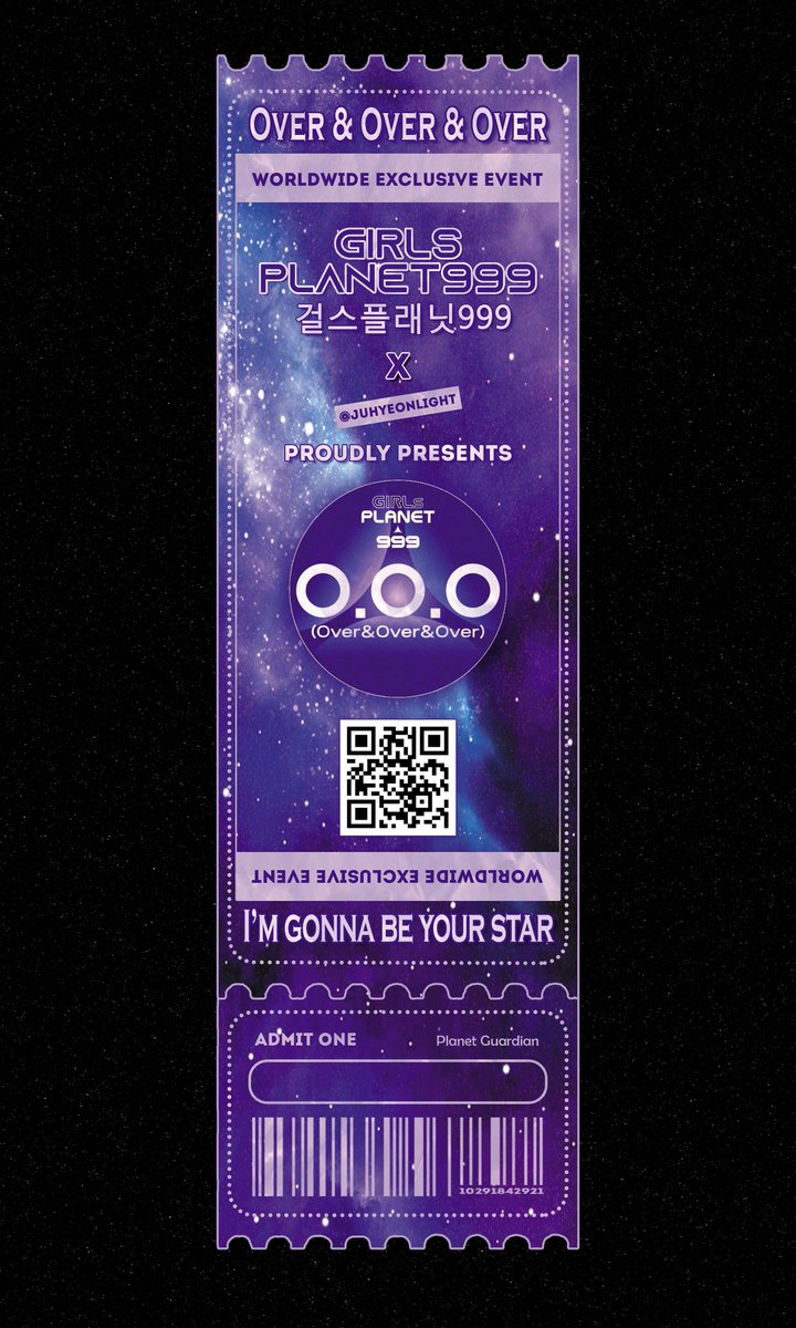 juhyeonlight's tweet photo. got bored so i made these ticket for
Signal Song【 #OOO 】
#GirlsPlanet999 #걸스플래닛999 #소녀대전 #Over_Over_Over @_girlsplanet999 https://t.co/lXIELLdRGZ