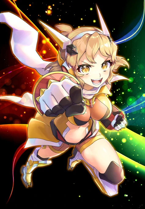 ガングニールトリオその1ッ!立花 響ッ! 