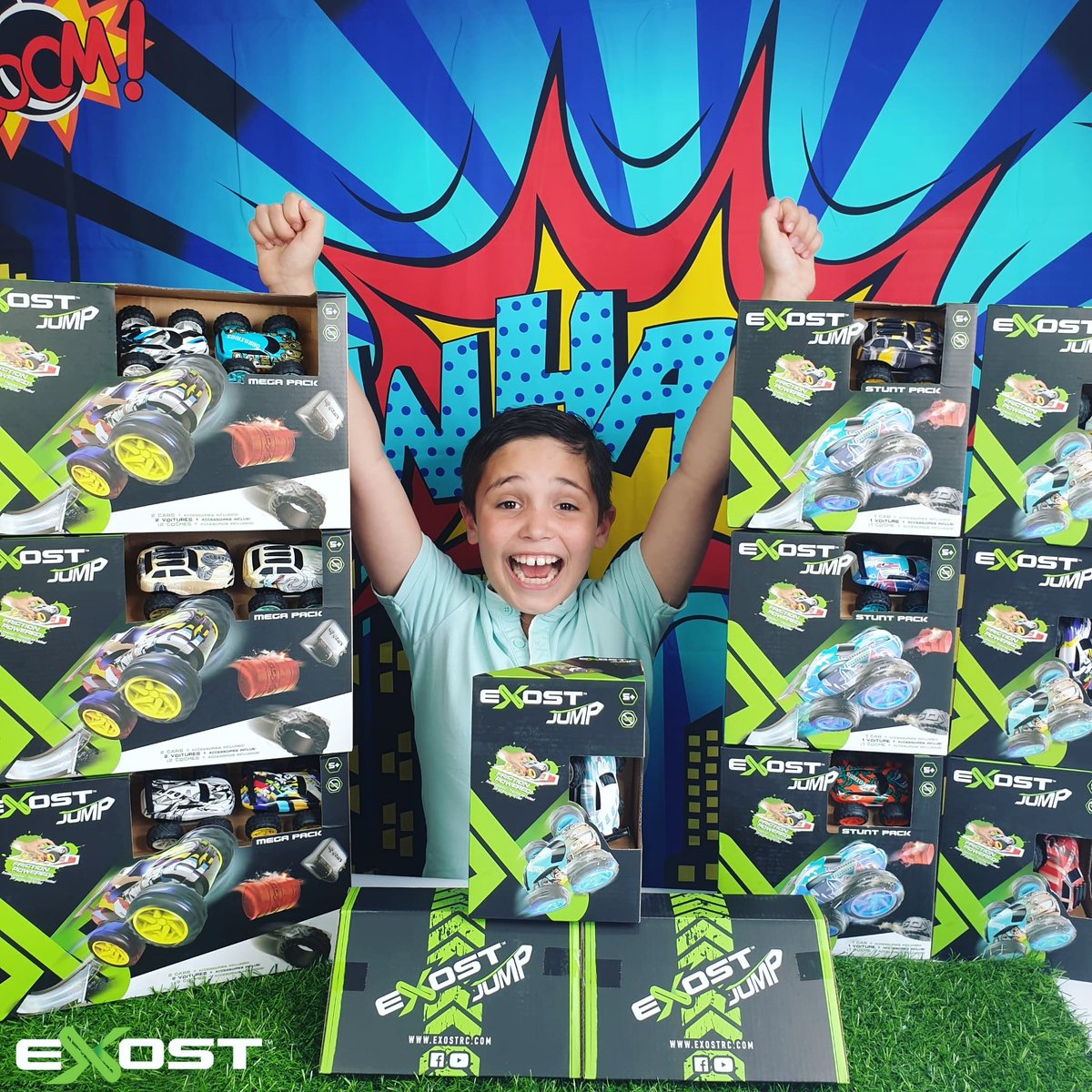 MMoonicorn's tweet photo. Ad|Gifted Woah! Check out the awesome Exost Jump range!
New video coming soon!
@SilverlitToys #exostrc #exostcar #exostjump #newvideo #silverlittoys #comingsoon #Sponsored #toys https://t.co/EIqrQumSDa