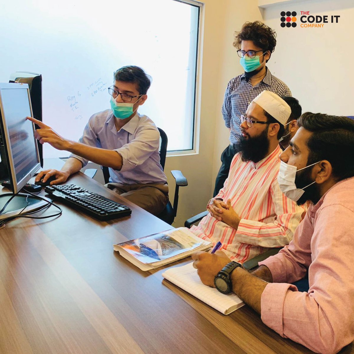 codeitcompany's tweet photo. At #TheCodeItCompany, we strongly believe in supporting #diversity, #equality and #inclusion in all aspects of the business. 
So, we organize special #technical #training sessions of #GraphicDesign and #webdevelopment for our brilliant hearing impaired employees. https://t.co/nAnkYM1s6T