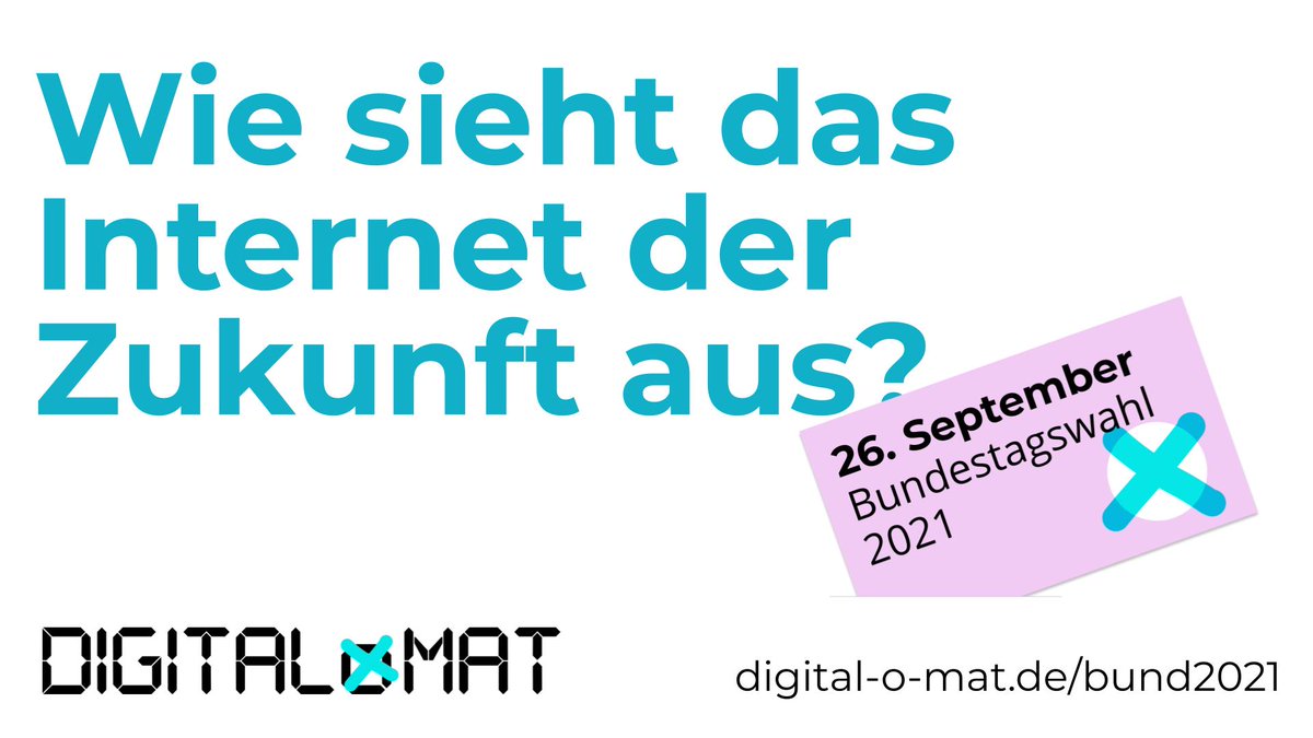 WikimediaDE's tweet photo. Wie stehen die Parteien zu #Opensource in der Verwaltung, #Vorratsdatenspeicherung und #OER? Mit dem #Digitalomat zur #Bundestagswahl2021 findet ihr heraus, welche Partei am ehesten mit euren netzpolitischen Überzeugungen übereinstimmt. Jetzt ausprobieren! https://t.co/8hml6K1j5k https://t.co/WGctpiQdtE