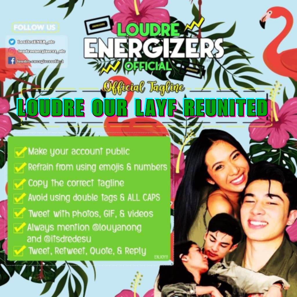 Let's get the party started, we miss these thing

#StarMagicLounge

LOUDRE OUR LAYF REUNITED