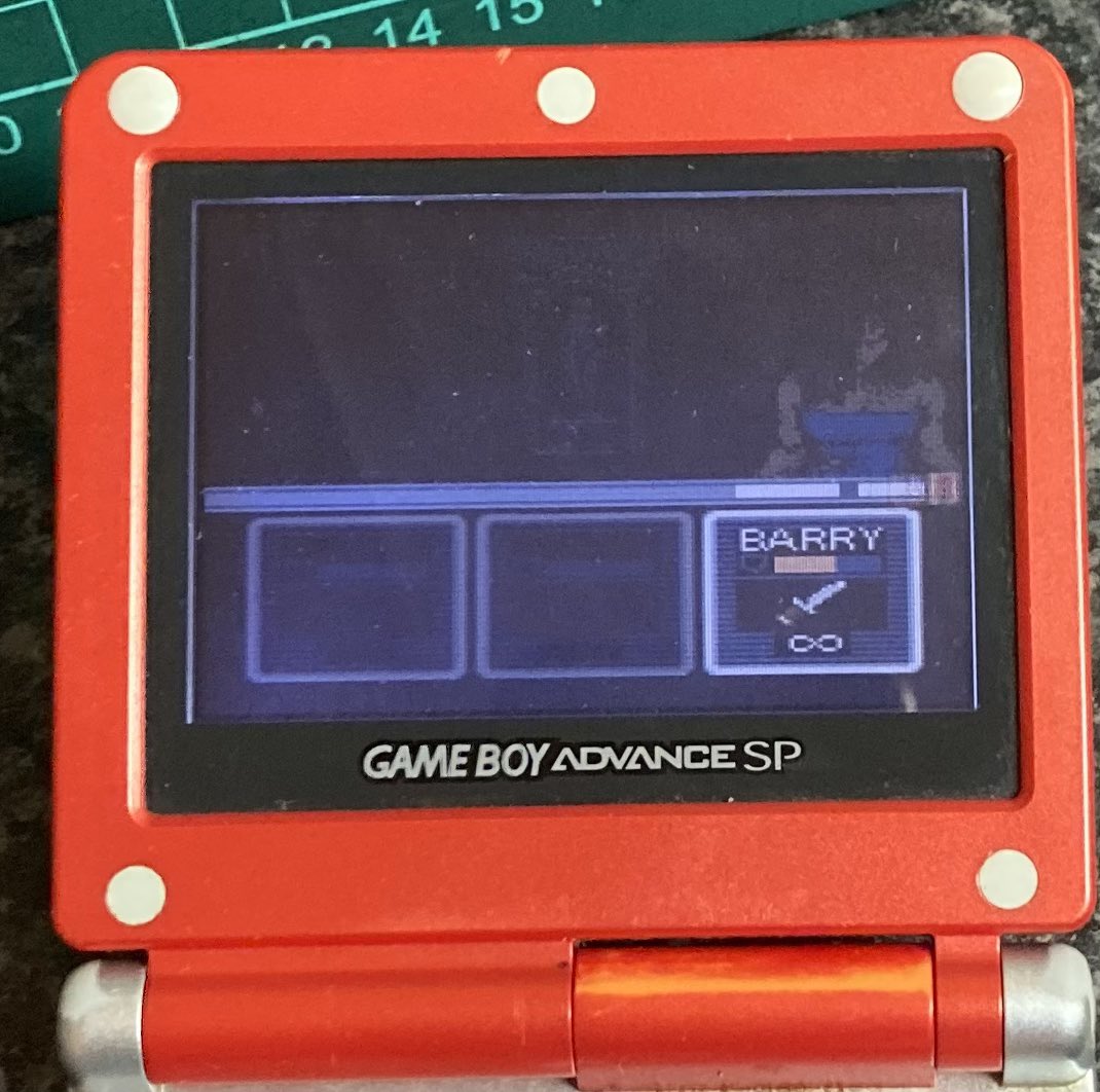 MbGreen78's tweet photo. Mightโve spent a month playing #GameBoy games for the #GameBoychallenge but Iโm really in the mood for a bit of #ResidentEvil Gaiden ๐๐ https://t.co/fCRZsYyytU