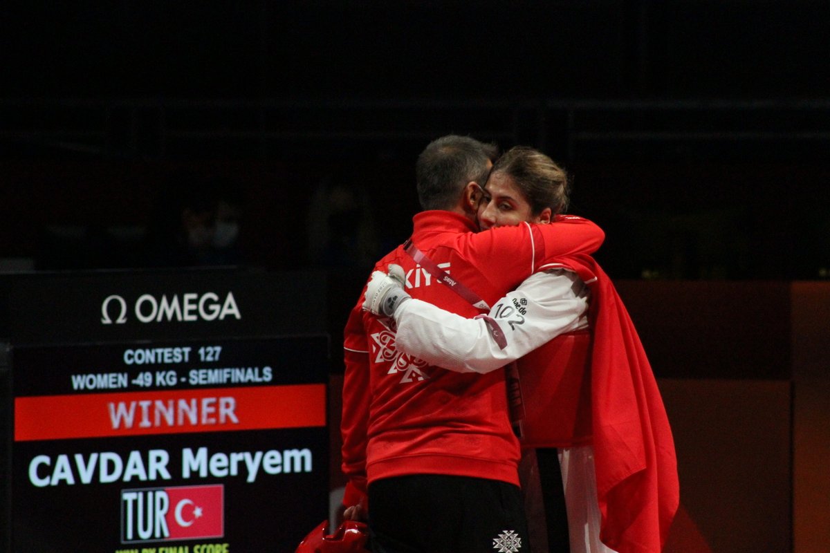 🎌 #Tokyo2020 Paralimpik Oyunları'nda 🇹🇷🥋milli sporcumuz Meryem Çavdar finale yükseldi ve madalya almayı garantiledi 👏👏👏v.aa.com.tr/2353474