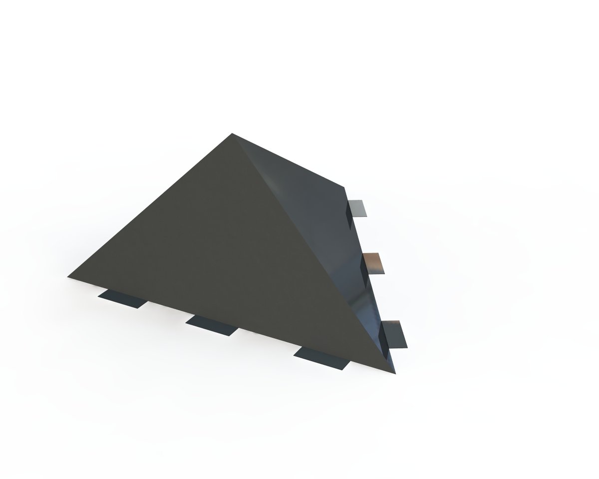 Защита кирпичной трубы на крыше от снега